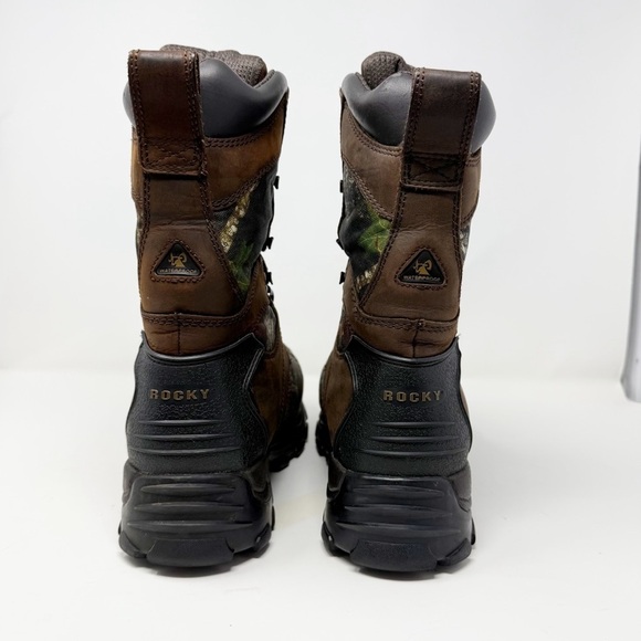 Rocky Sport Utility Max Brown and Green Outdoor Boots with  display picture 1